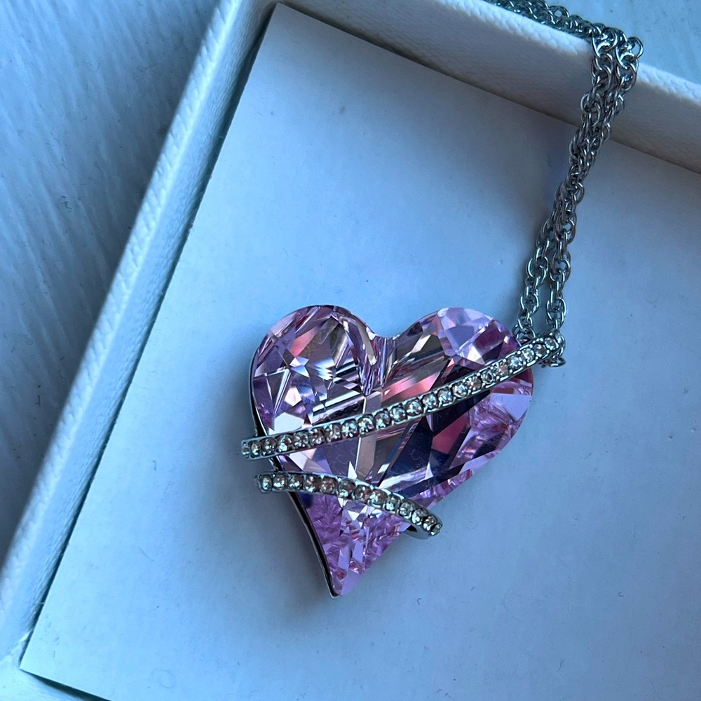|| Crystal Heart Pendant ||